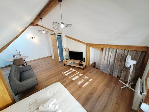 Propriété Airbnb réussie: Cozy studio in the heart of Épinal with private garage à Épinal