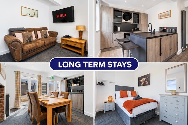 Long Stay Ideal 5-bed House In Staveley |Sleeps 10 - Chesterfield