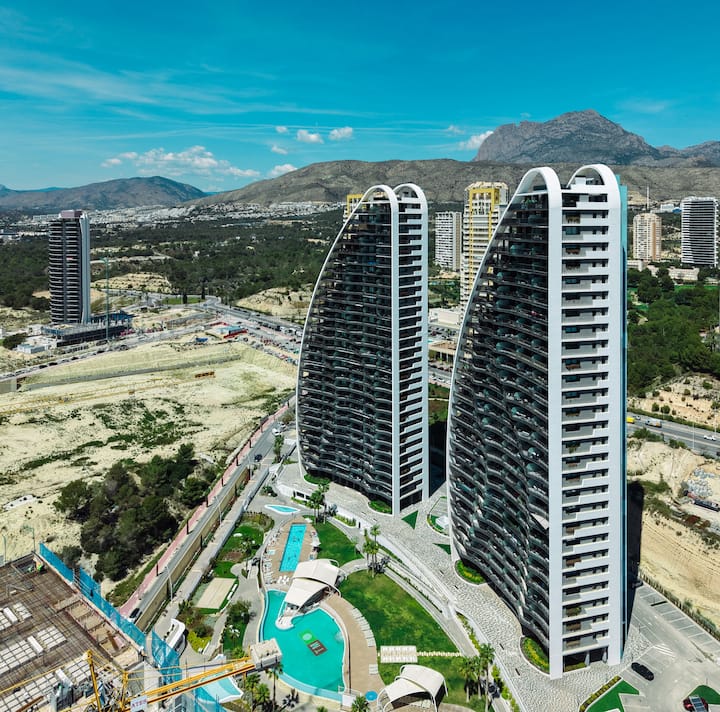 Indigo Apartment Sunset Waves - Skyline Sea View - Benidorm