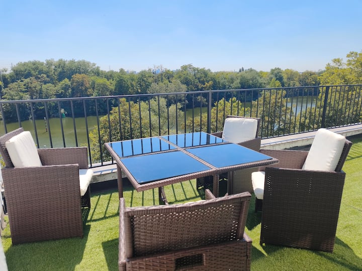T3 Dexception Avec Vue Panoramique Sur La Seine - Épinay-sur-Seine