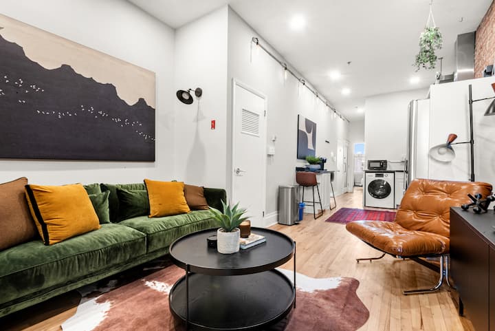 Modern 2br | Sleeps 5 | Mins To Transit & Nyc - West New York, NJ