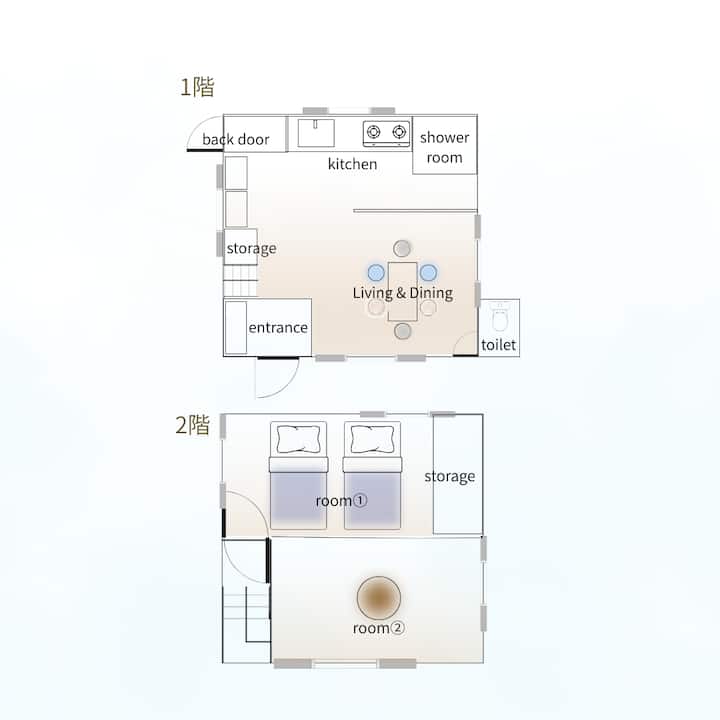 5月new Open｜ペット可｜漁港の朝に目覚める隠れ家｜寝室から漁港ビュー｜鎌倉駅バス12分 - Zushi