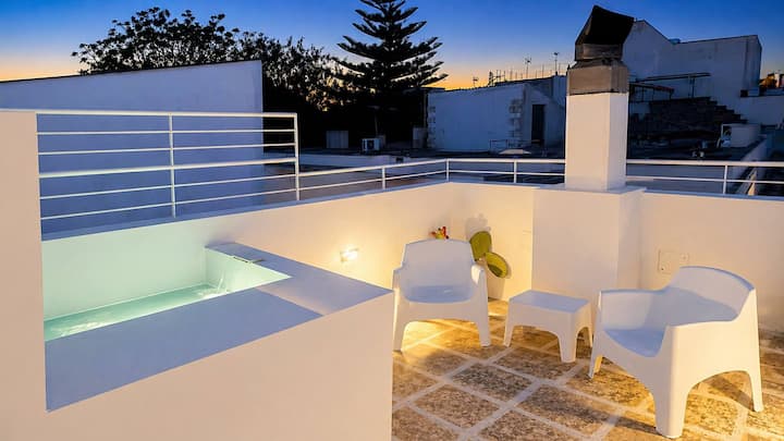 Dimorè Suite Deluxe - 4 Personnes - Wi-fi - Terras - Casarano