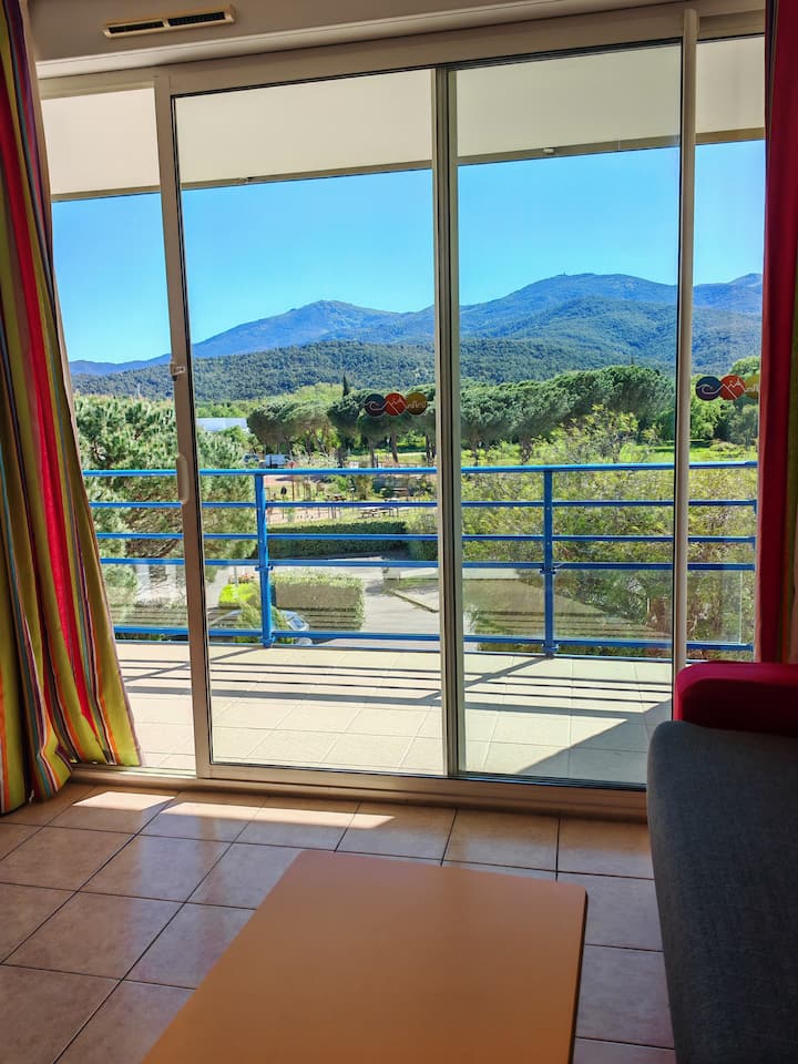 Appartement Vu Port Et Montagne, Piscine, Parking - Argelès-sur-Mer