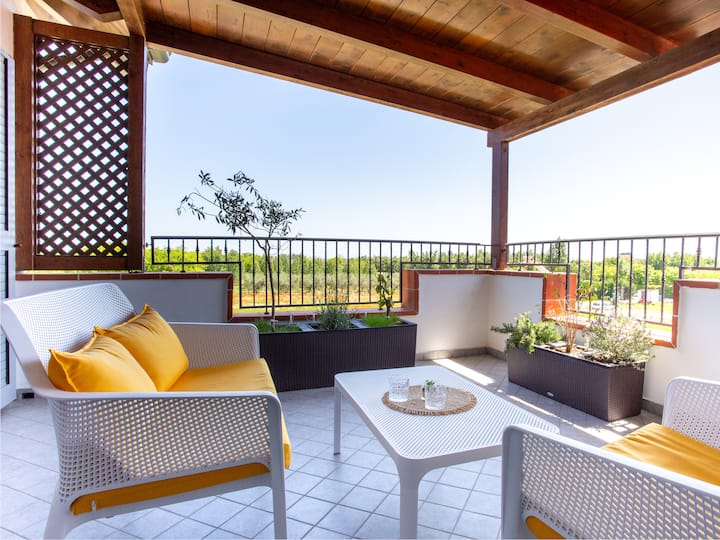 Beach Stay Cologna Sp: Umbrella And Two Bikes - Roseto degli Abruzzi
