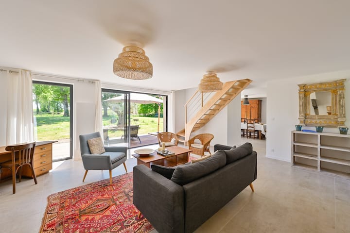Les Agapanthes - 1000 M² De Jardin - La Gacilly