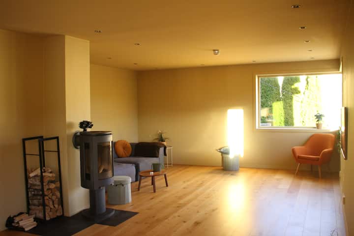 Spacious Apartment With Mountain View - Bergen