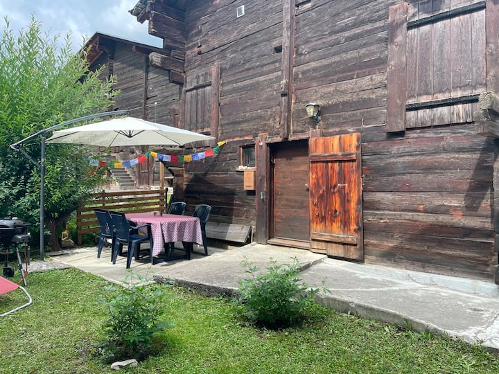 Kleines Stadel Im Herzen Von Reckingen - Formazza