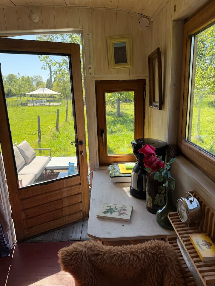 Gezellige Woonwagen Met Privétuin! - 