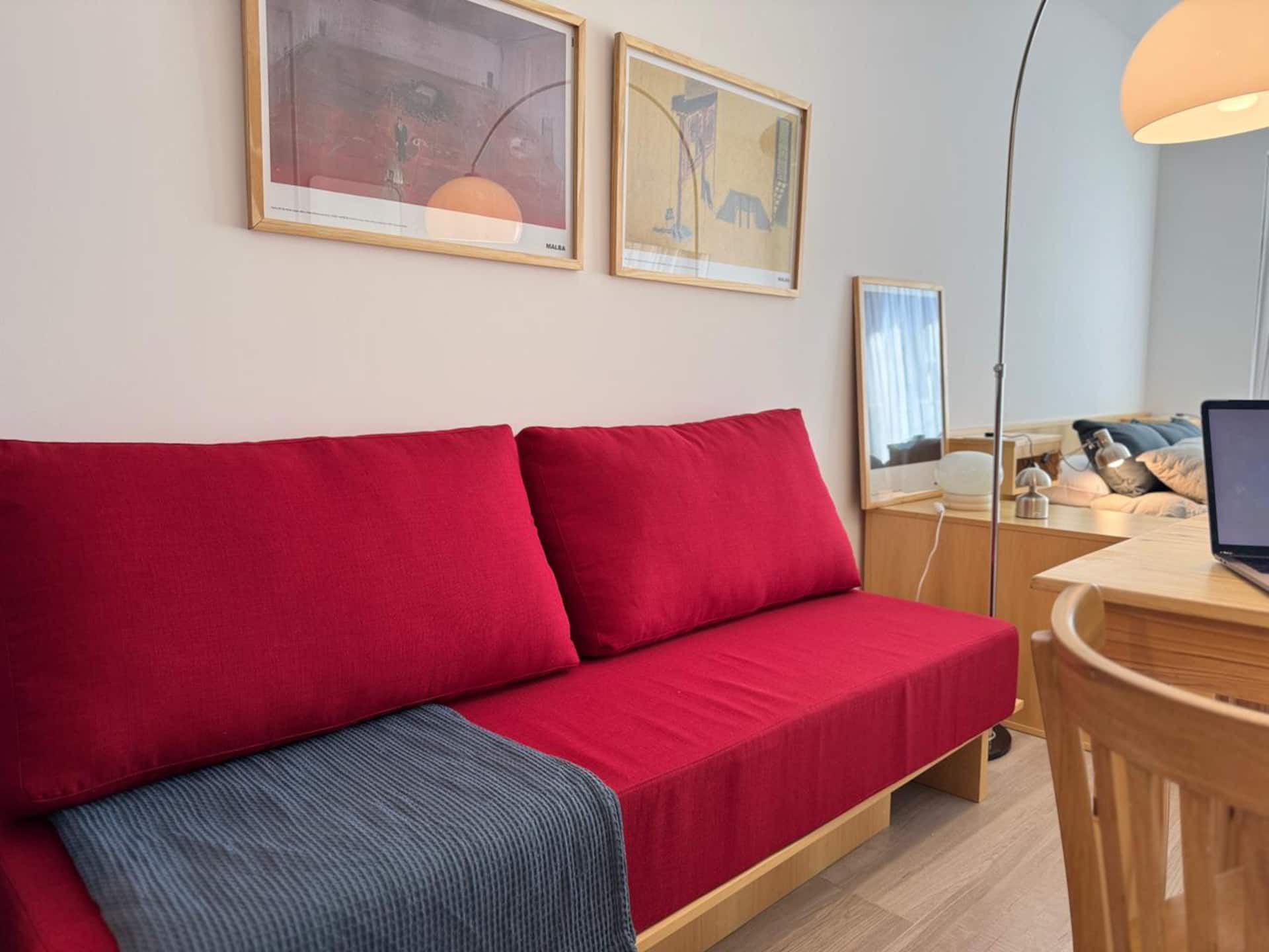 Modern studio apartment in Palermo