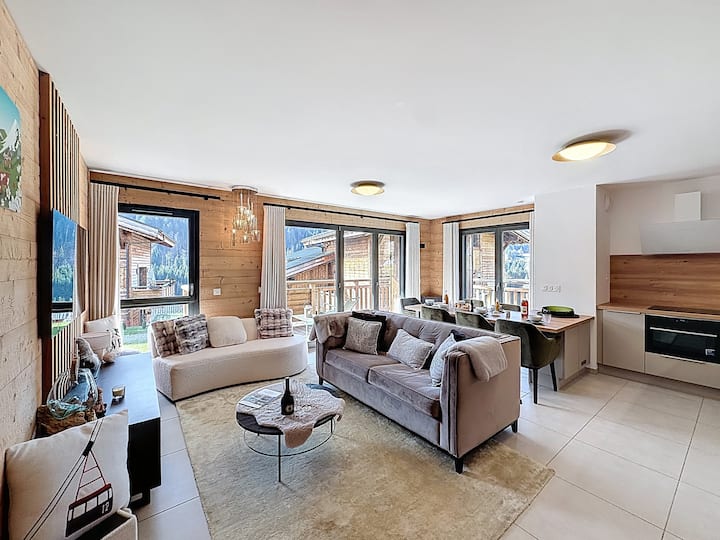 Les Rennes - Appartement - 6pers - Jacuzzi - Les Gets
