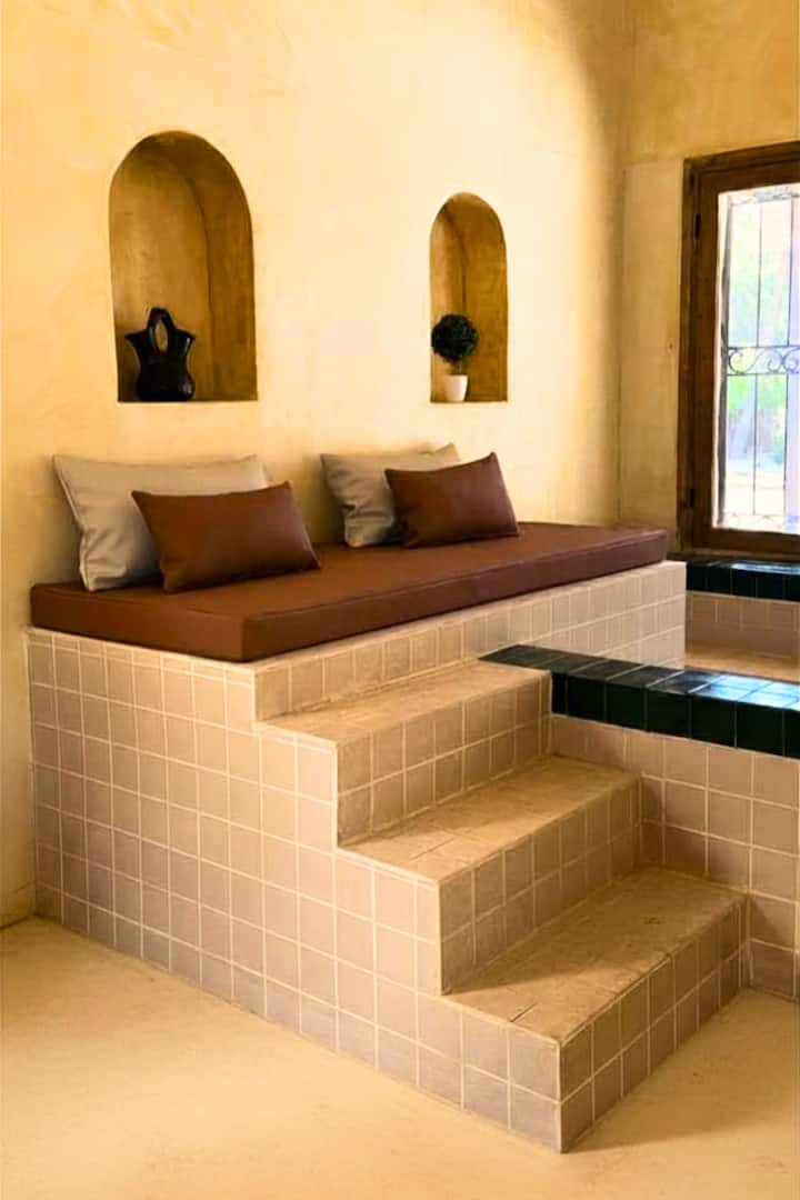 Indoor Pool Villa ÉMeraude Au Coeur De L'oasis - Tozeur