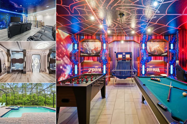Themed Kids Bedrooms | Theater | Pool | 665 - Kissimmee, FL