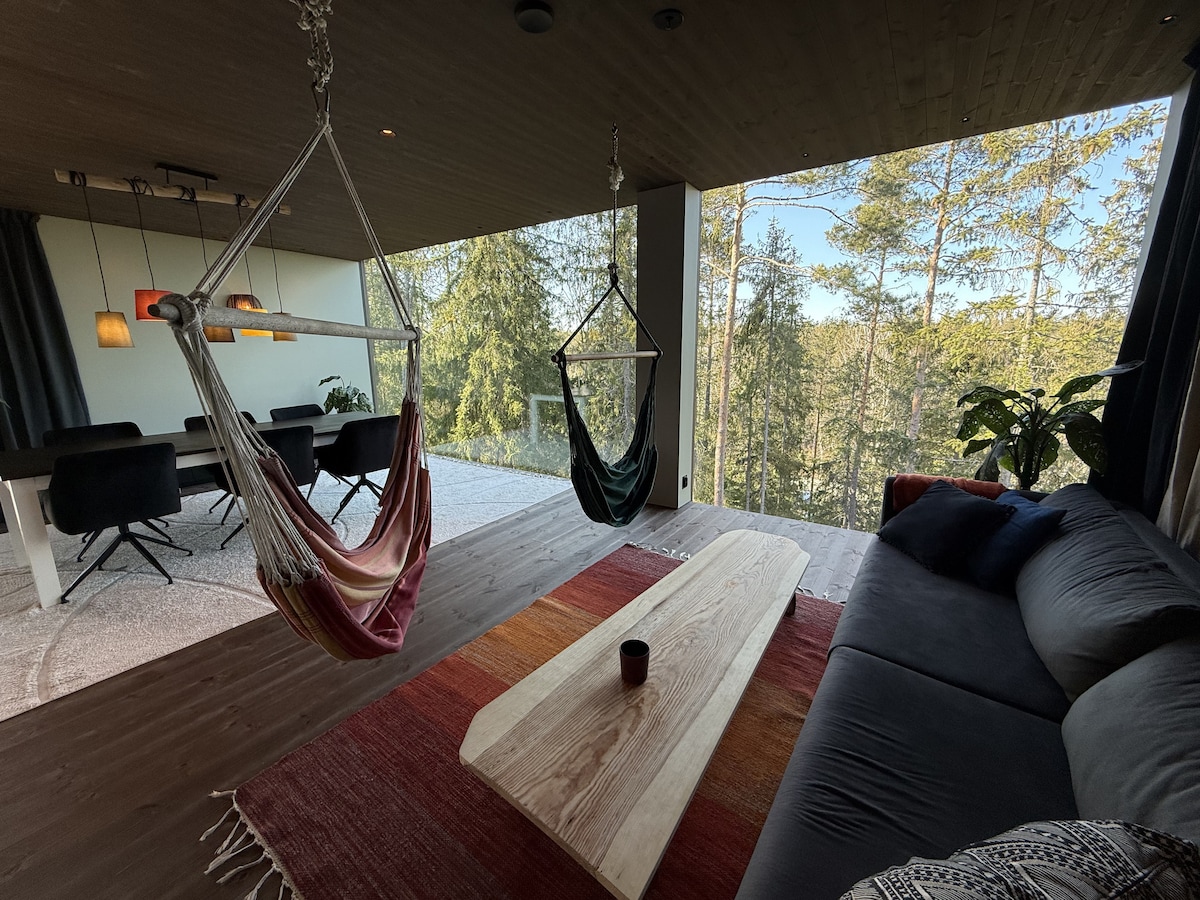 An architect-designed home with a focus on nature