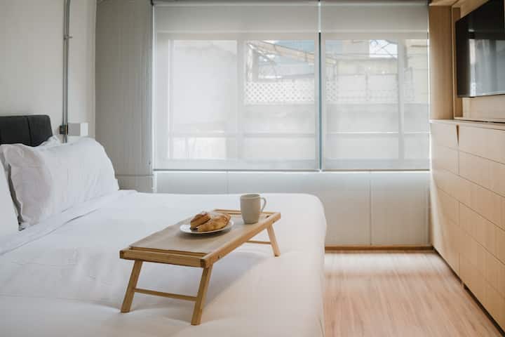 Praga Suites 8 | Stylish 1br Fast Wifi Great Light - Mexico City
