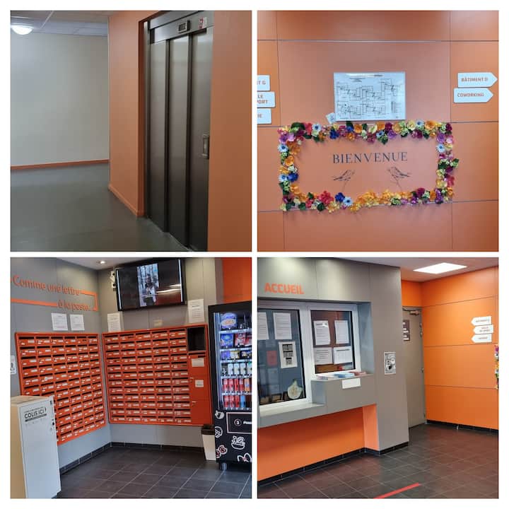 Studio 20m Indépendant Et Sécurisé - Valenciennes