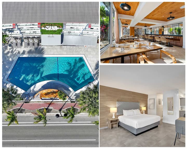 Fort Lauderdale Suite W/ Kitchenette |The Botanica - 羅德岱堡