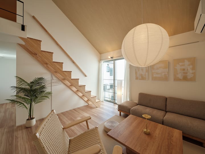 【マンスリー】Room4/新築デザイナーズ46㎡／最大5名／吉祥寺駅バス10分／新宿駅電車15分 - Tokio