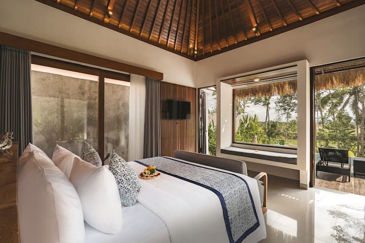 New 20% Off |Tranquility Pool Villa In Tegallalang - Indonesia