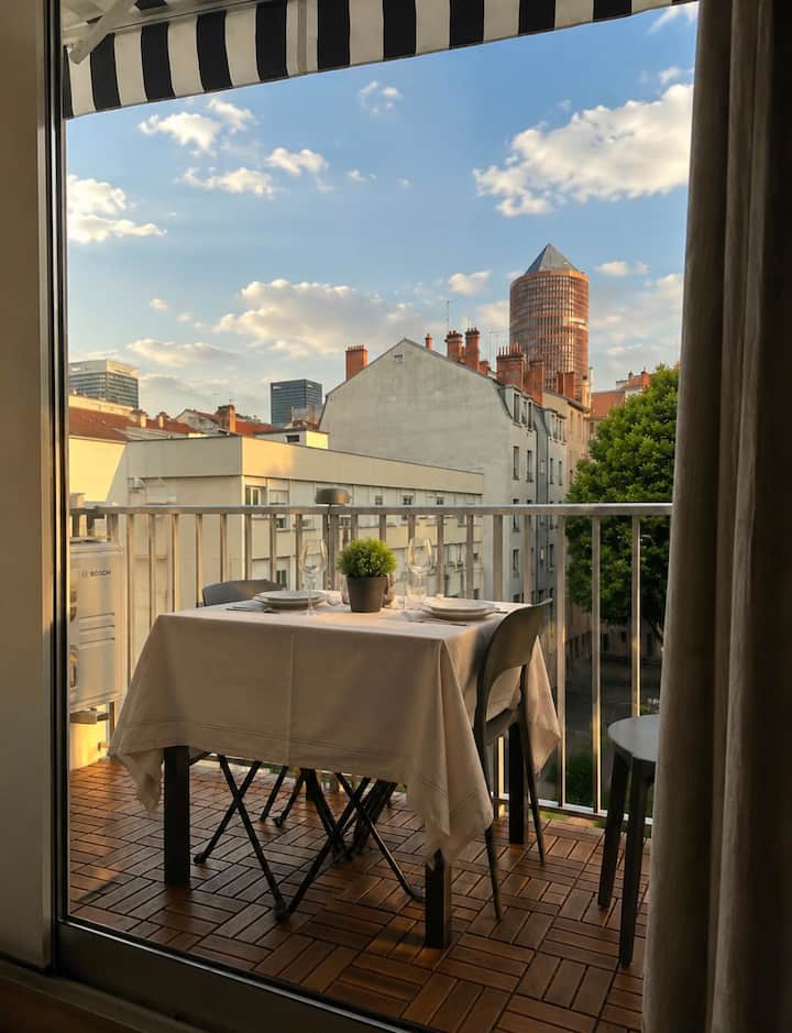 Loft Climatisé · Vue Panoramique Part-dieu - Lyon