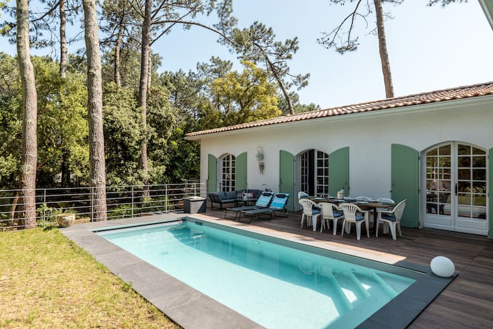 Villa Bassin Avec Piscine - Cap Ferret