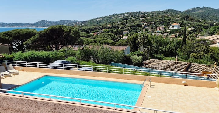 Appartement Avec Vue Mer, Piscine Et Calme Absolu - Les Issambres