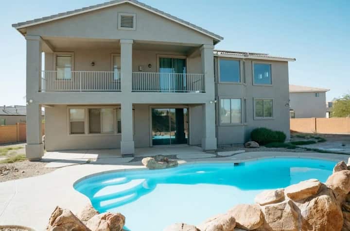 Sleeps 15 | 5br Buckeye Home + Pool Table - Buckeye, AZ