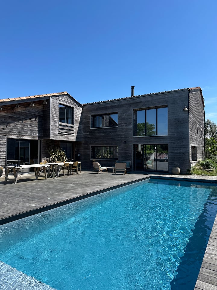 Grande Maison Au Calme Avec Piscine - Île d'Oléron