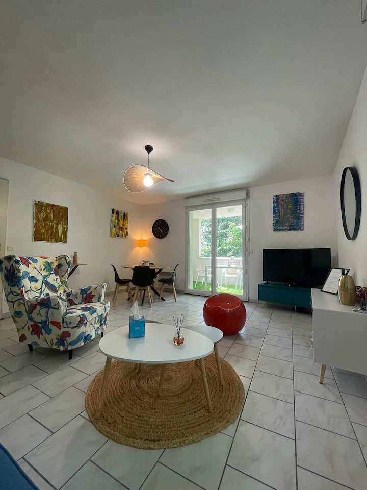 Charmant Appartement 2 Chambres à Bordeaux - Blanquefort