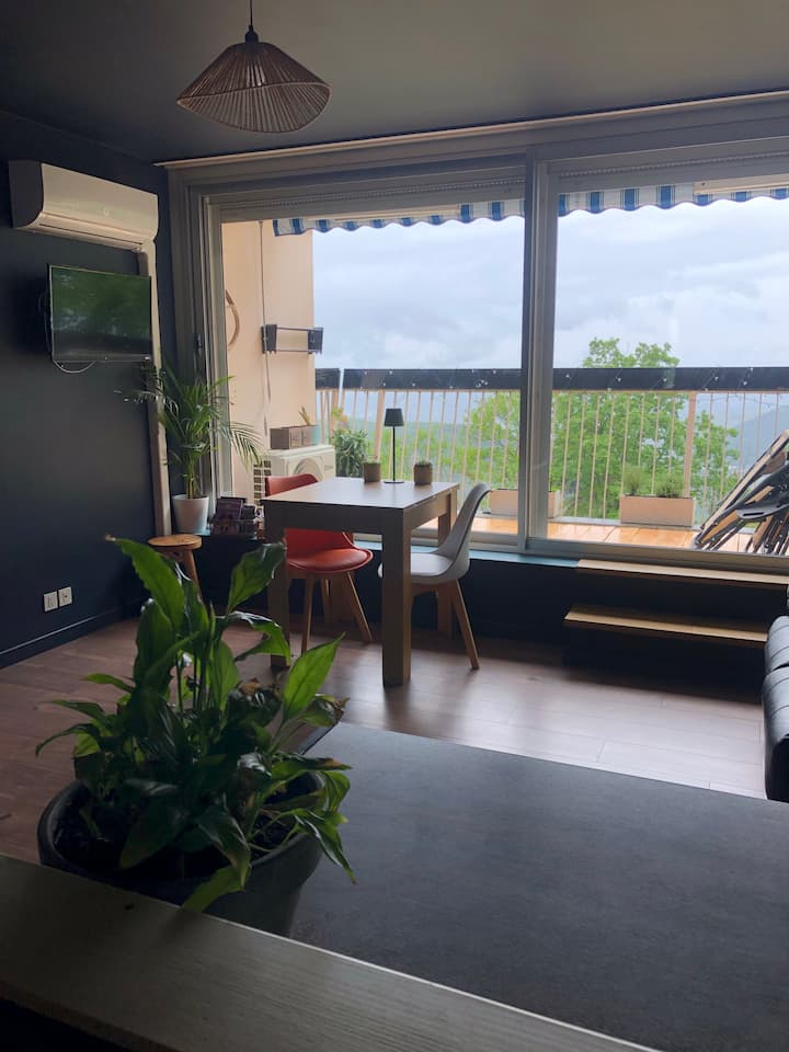 "Sweet Dream", Terrasse Vue Panoramique + Garage - 멍스떼흐