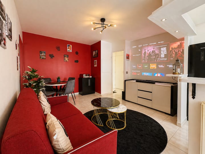 Le Clap 22 - Appartement Pour 4 à Disneyland - Ozoir-la-Ferrière