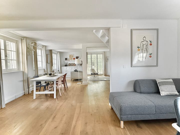 Cottage De Charme, Grand Jardin Arboré & Terrasse - Fribourg