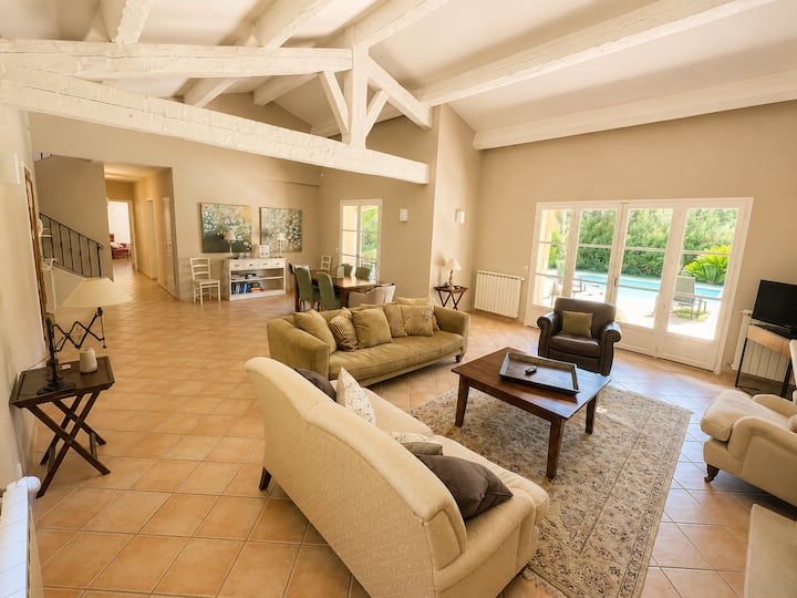 Stylish 4br Villa Walk To Valbonne Village - Valbonne