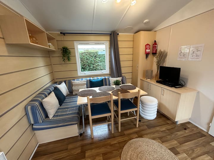 Mobil-home Cosy Clim + Terrasse - 5 Pers / Océan - Moliets-et-Maa