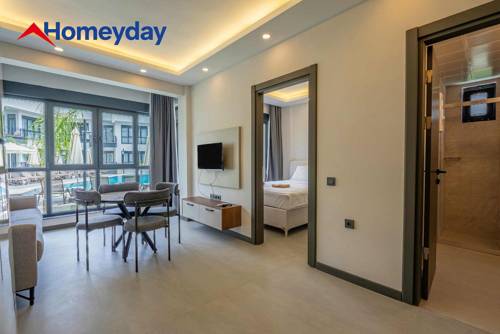 Kemer Göynük WhiteStone Vacation Homes 1+1 Luxury Apartment