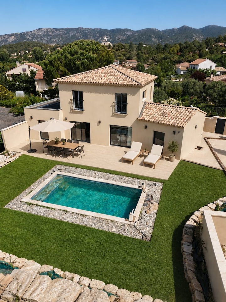 Nouvelle Villa Au Pied Du Mont Ventoux - Bédoin