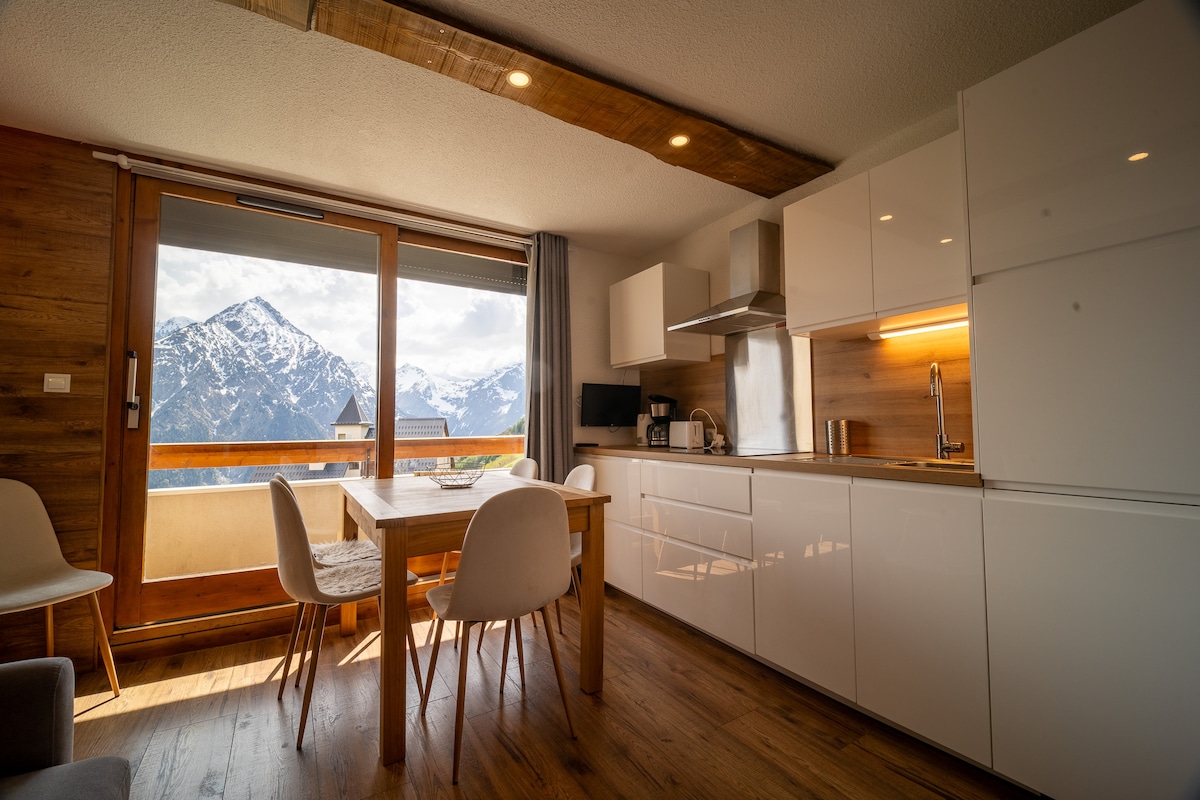 Perché au 10ème — appartement 5 personnes aux 2 Alpes, vue Muzelle — photo 2