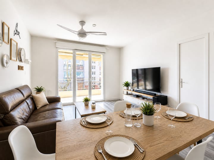 Appartement Cosy - 4 Chambres - Gare & Centre - Toulon