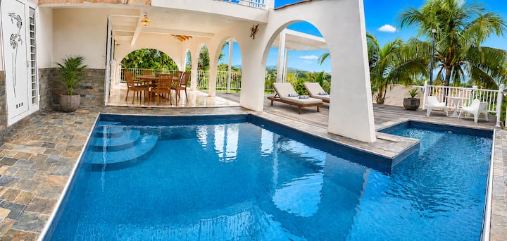 New! Villa Martiniquesun - Piscine Privée. Central - Martinique