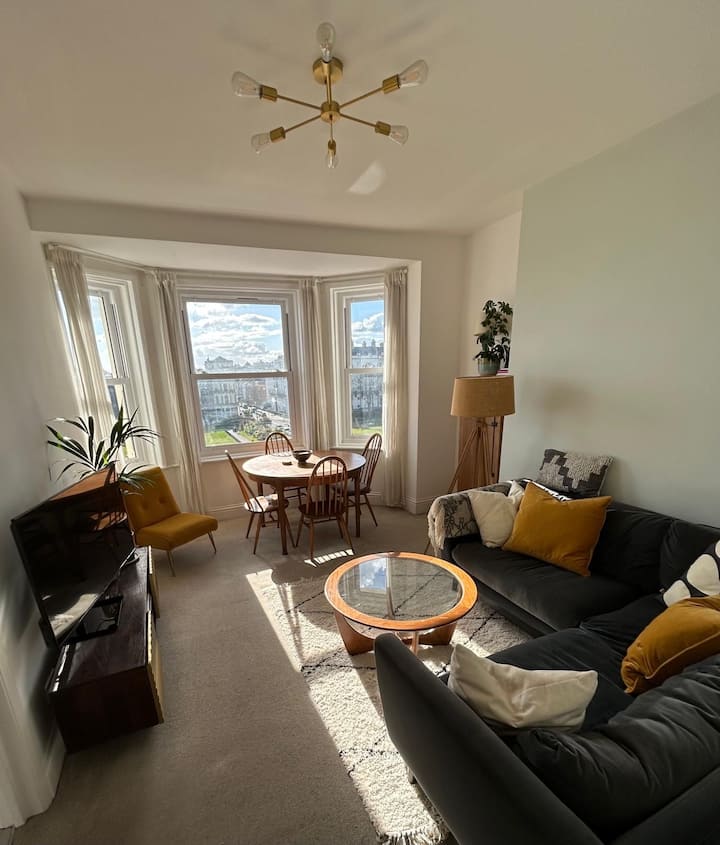 Stylish Flat With Sea Views In Trendy St Leonards - Saint Leonards