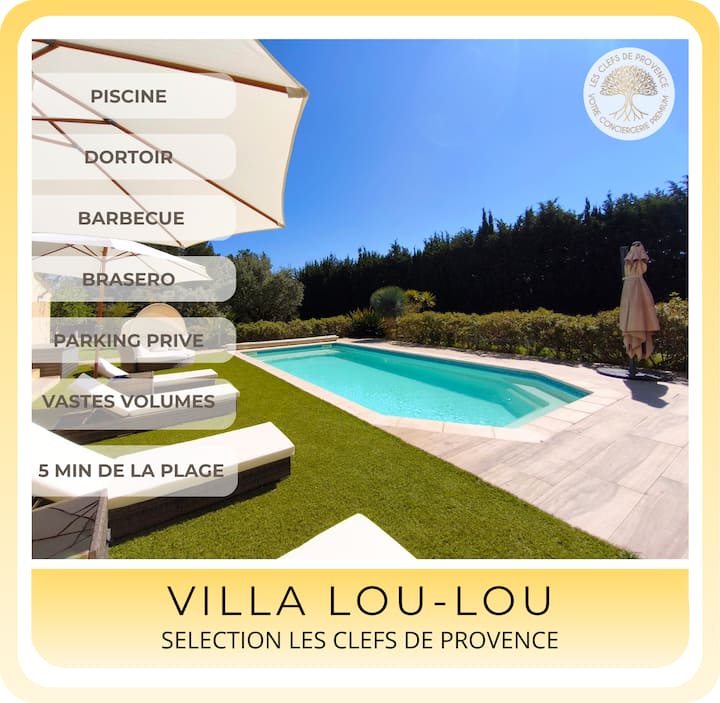 Villa Lou-lou, 12p-bastide Provençale-clim-piscine - Cassis