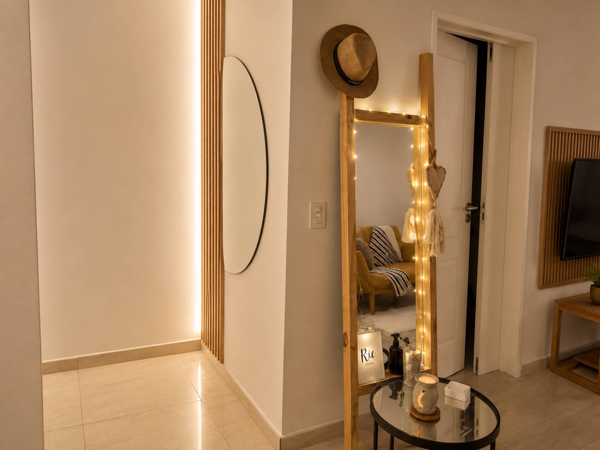 Квартира-студия с балконом в Villa Urquiza