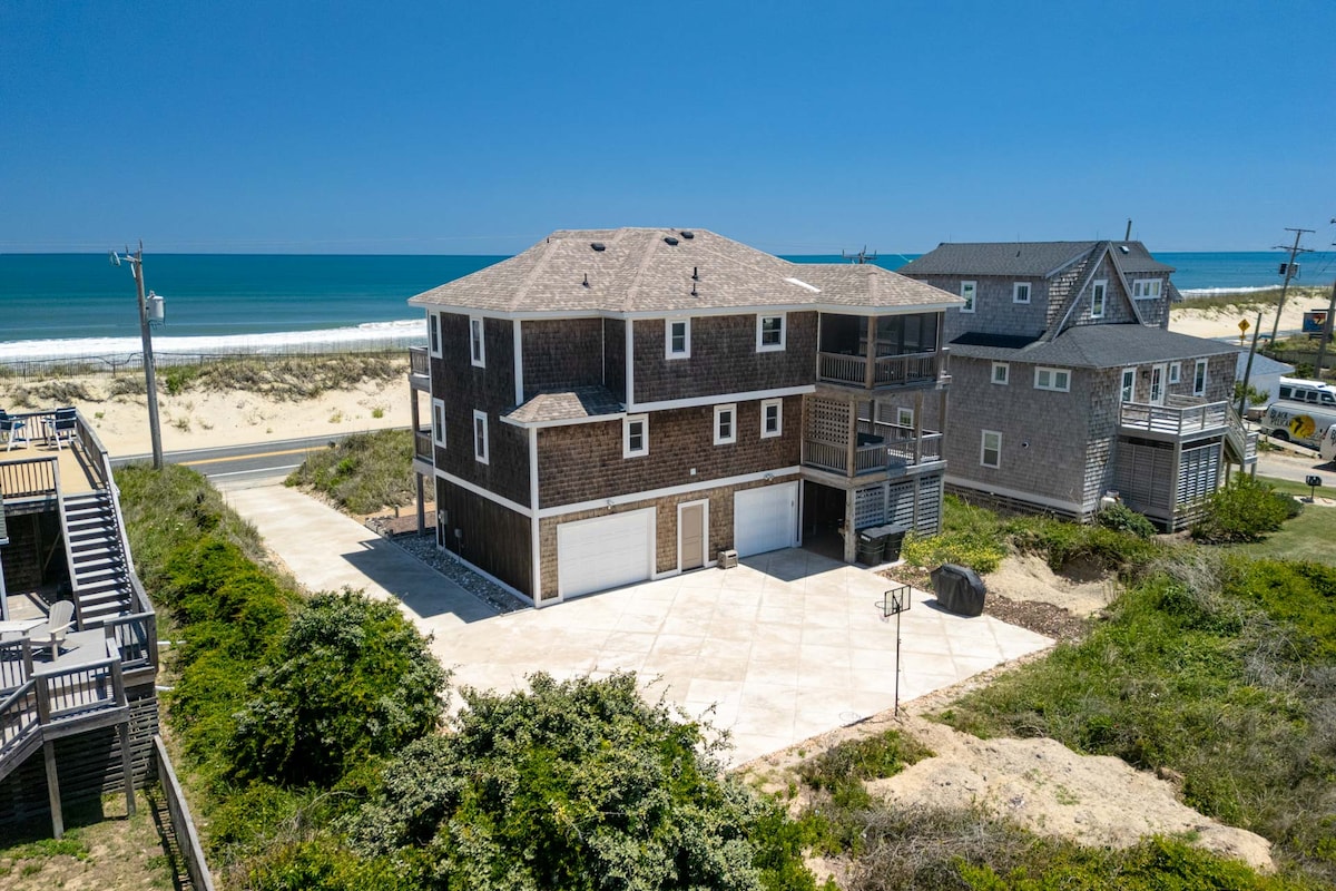 High Tide Hideaway | Lux Ocean View in Kitty Hawk