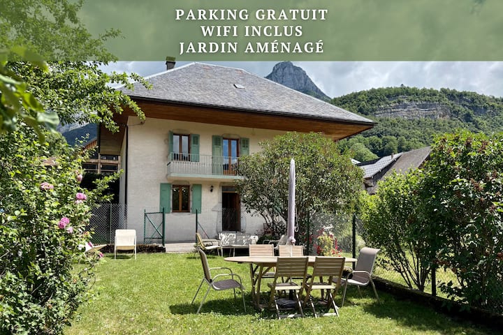 La Grange Des Lilas Wifi Jardin Parking - Lescheraines