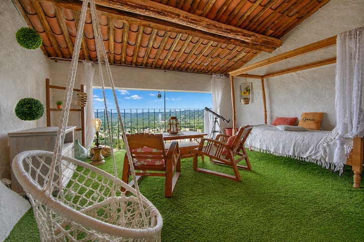 Maison De Village, Belle Vue, 6p, 3 Ch, 100m² - Fayence
