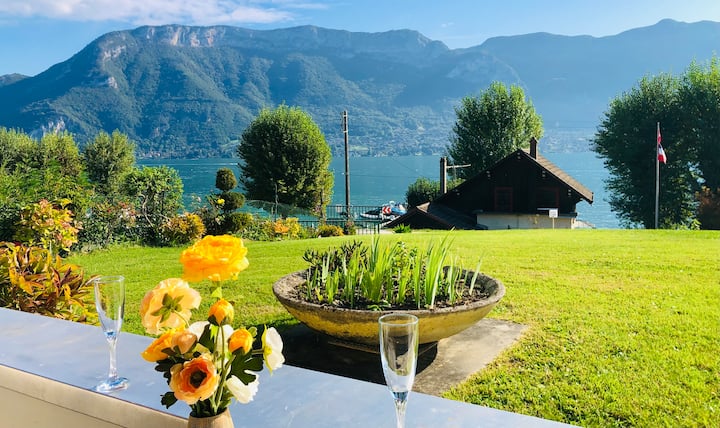 Vue Unique à 70 M Du Lac Rareté à Savourer - Sévrier