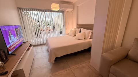 Propiedad de Airbnb exitosa: Private terrace in downtown Buenos Aires. en Monserrat