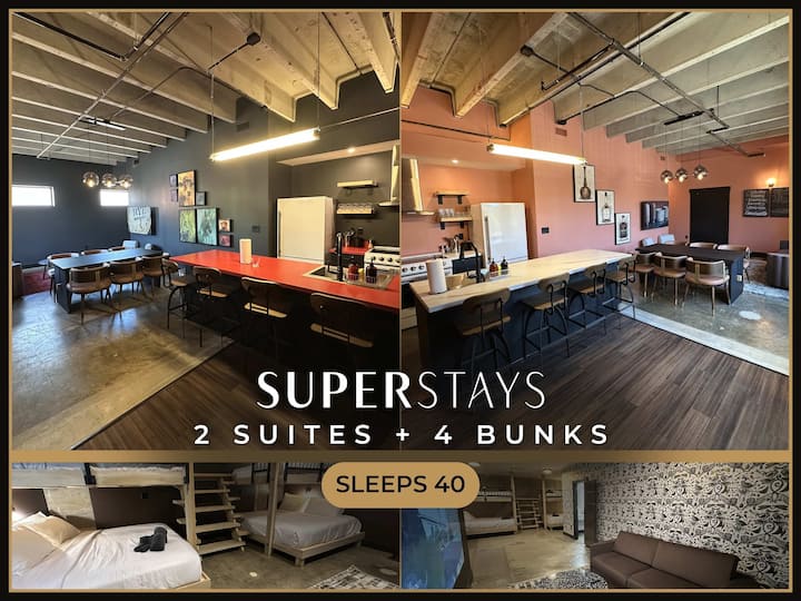 Sleep40 28beds 10br Super Stays A12 Up W Dd - Louisville, KY