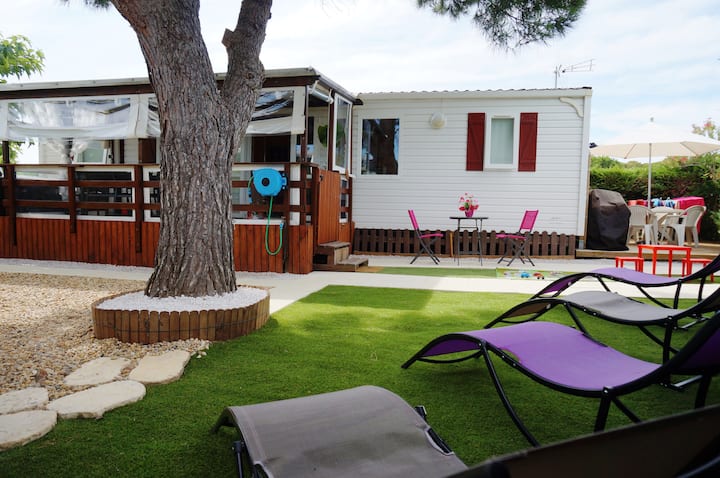 Bungalow 3 Chambres 2 Salles De Bain 2 Wc 6 Vélos - Carnon