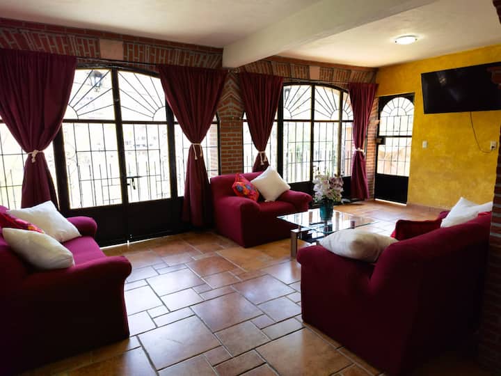Amplia Casa, 2 Terrazas Con Jardín A 10 Min Centro - Taxco